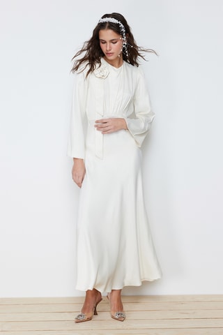 Robe longue - Blanc