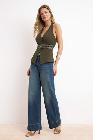 Gilet de costume - Vert