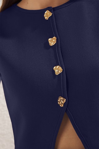 Gilet de costume - Bleu marine