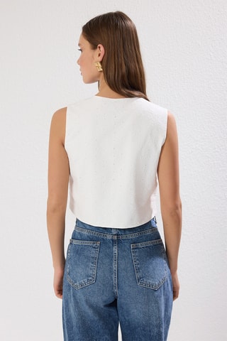 Gilet de costume - Blanc