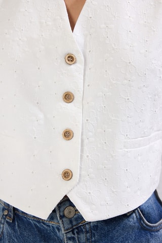 Gilet de costume - Blanc