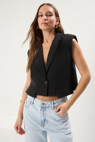 Gilet de costume - Noir