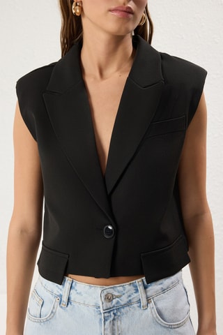 Gilet de costume - Noir