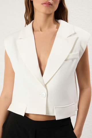 Gilet de costume - Blanc