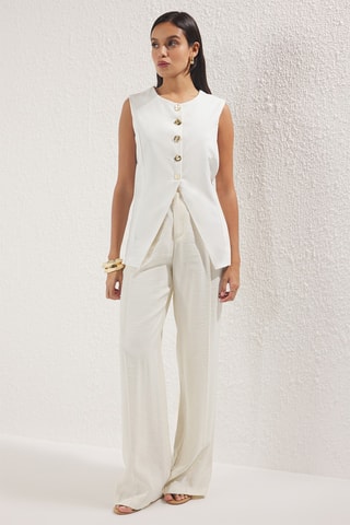 Gilet de costume - Blanc