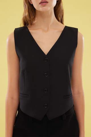 Gilet de costume - Noir