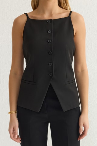 Gilet de costume - Noir