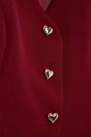 Gilet de costume - Bordeaux