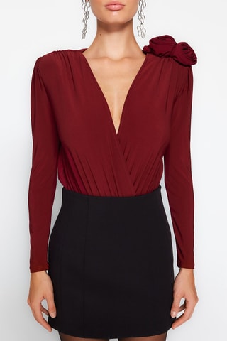 Bodysuit - Bordeauxrood