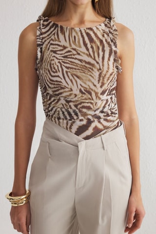 Body - Beige et marron