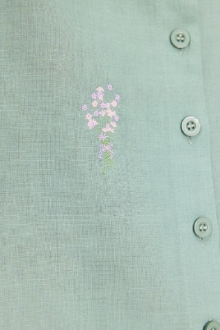 Chemisier oversize - Kaki