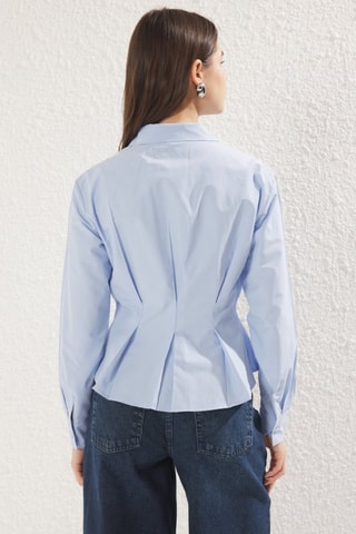 Chemisier - Bleu clair