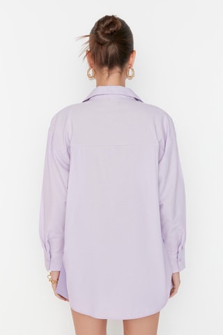 Chemisier relaxed - Mauve