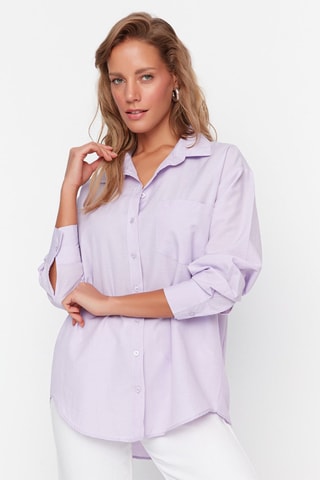 Chemisier relaxed - Mauve