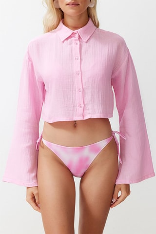 Chemisier court - Rose