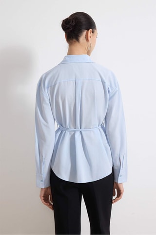 Chemisier - Bleu clair
