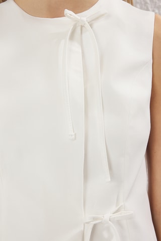 Chemisier slim - Blanc