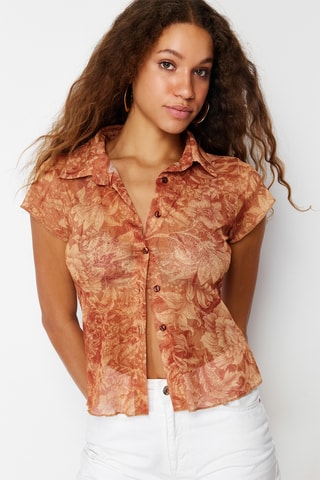 Chemisier - Orange