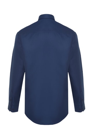 Chemise slim - Bleu marine