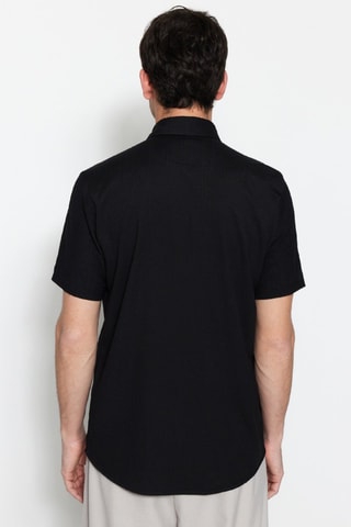 Chemise regular - Noir