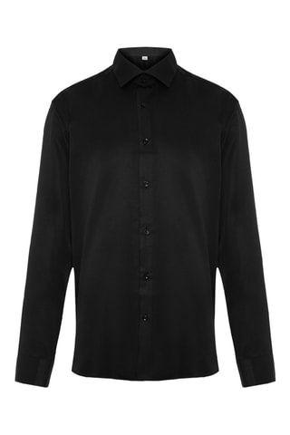 Chemise slim - Noir