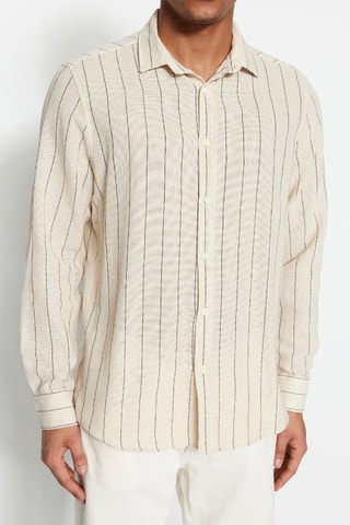 Chemise - Noir et beige