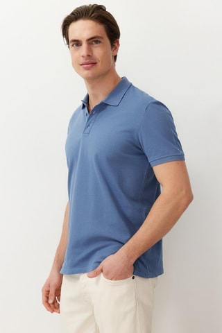 Polo regular - Indigo