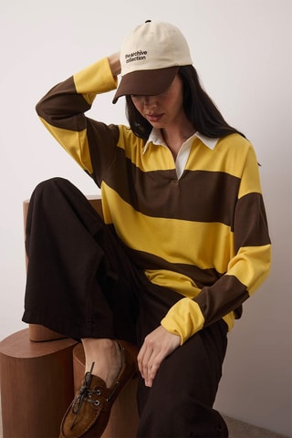 Polo oversize - Jaune