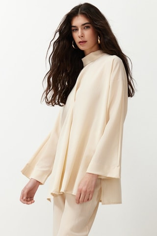 Tunique et pantalon - Beige