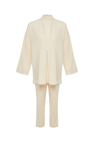 Tunique et pantalon - Beige