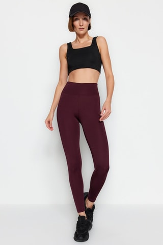 Legging - Bordeauxrood