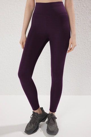 Legging Hoge Taille - Paars