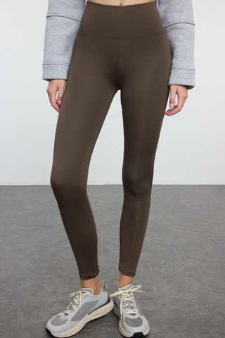 Legging taille haute - Kaki