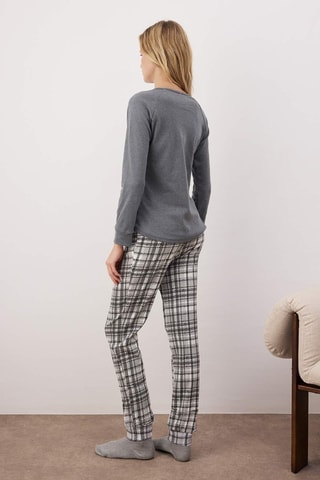 Pyjama - Gris et blanc