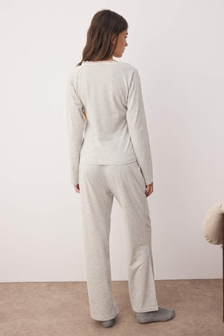 Pyjama - Gris clair chiné