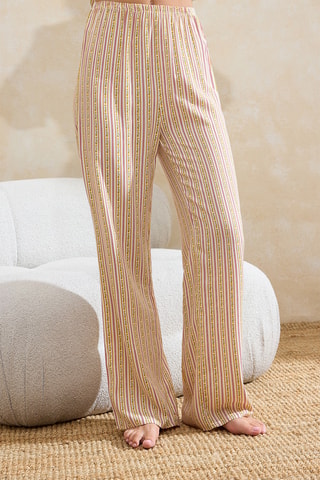 Pyjama - Bordeaux et écru