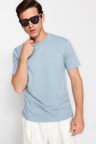 2 t-shirts - Bleu marine et bleu clair