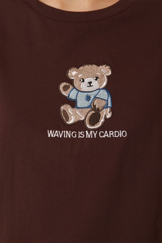 T-shirt - Marron