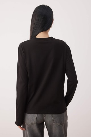 2 t-shirts regular - Noir et blanc