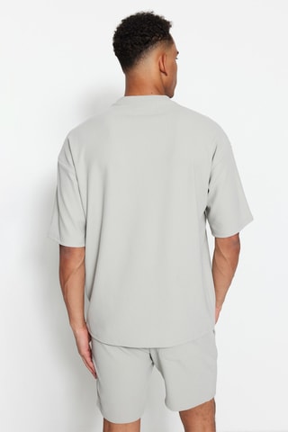 T-shirt oversize - Gris