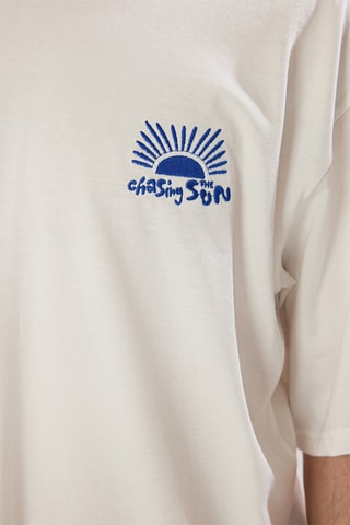 T-shirt oversize - Ecru