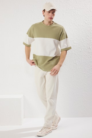 T-shirt oversize - Vert