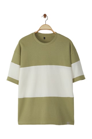 T-shirt oversize - Vert