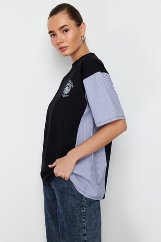 T-shirt oversize - Noir