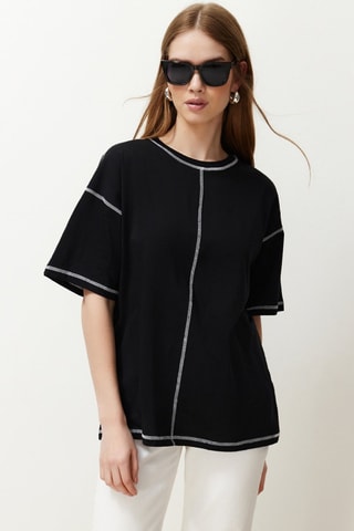 T-shirt oversize - Noir