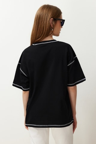 T-shirt oversize - Noir