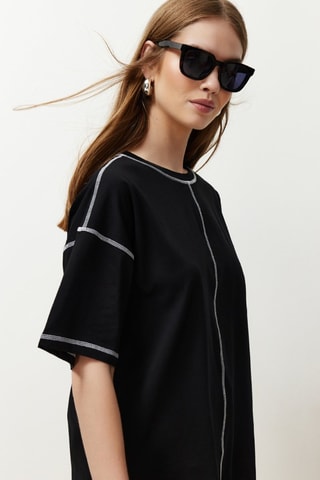T-shirt oversize - Noir