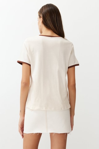 T-shirt - Beige