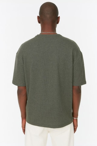 T-shirt oversize - Vert