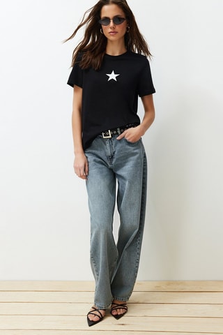 T-shirt regular - Noir